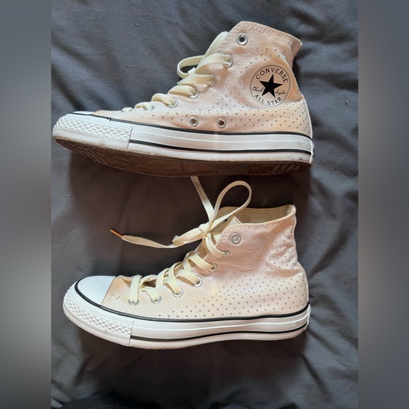 Studded Converse Hi tops - Picture 2 of 6